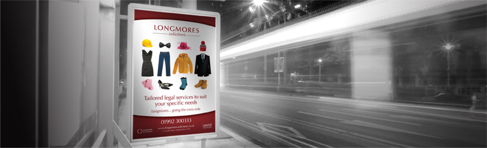 Longmores Solicitors Advertising