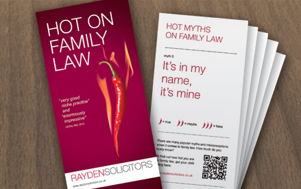 Solicitor Leaflet Design and Print